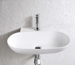 Раковина-чаша CeramaLux 9234 белая 57 см